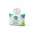Pack de toallitas limpiadoras para mascotas